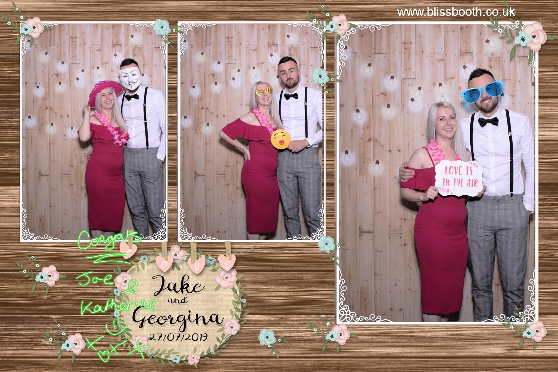 Jake and Georgina | View more photos from the event at gallery.blissbooth.co.uk/u/BlissBooth/Jake-and-Georgina